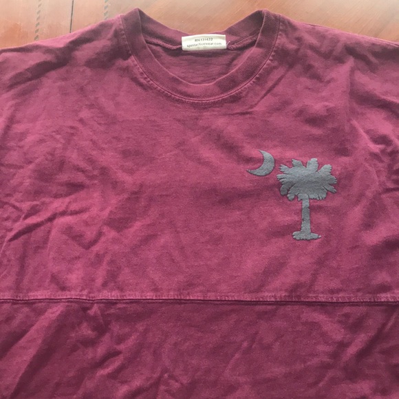 Spirit Tops - Spirit Jersey Burgundy SC Born & Raised Spirit Tops - Spirit Jersey Burgundy SC Born & Raised
